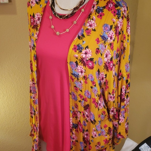 Gold Kimomo with Flower Pattern sz. S-M *NWoT* - Picture 2 of 7